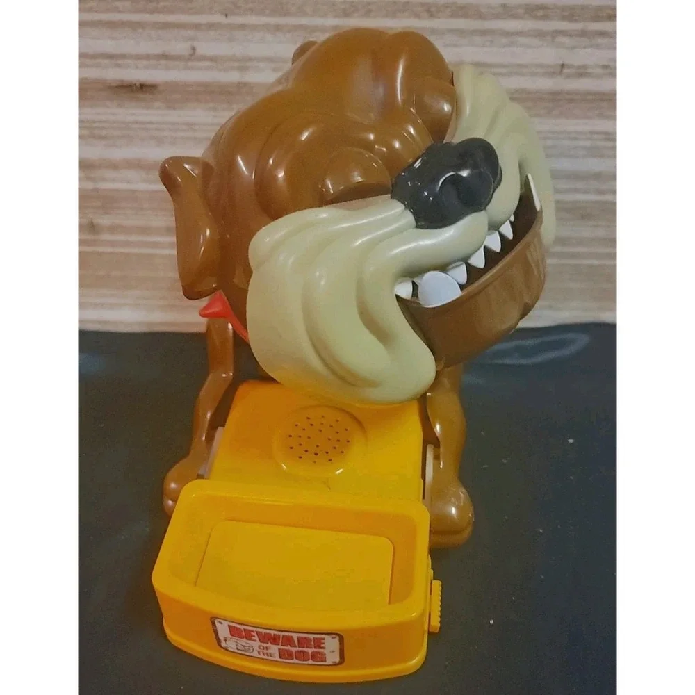 Beware of the Dog Electronic Game Dog & Bowl Replacement Tested Working